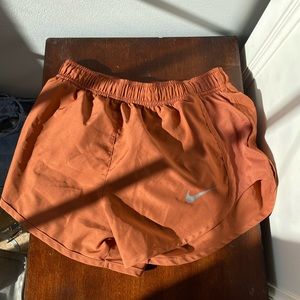 Nike Dry Fit Burnt Orange Athletic Shorts